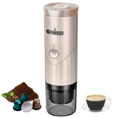 elegant portable espresso maker from 1presso with 1 year warranty in UAE