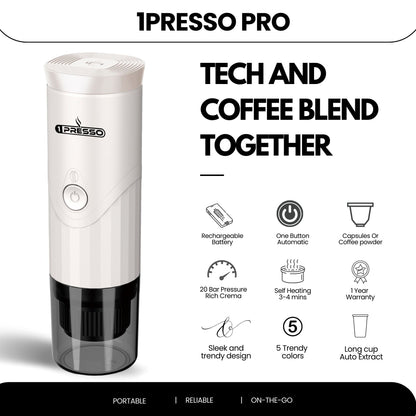 best in market for coffee on the go with 1presso