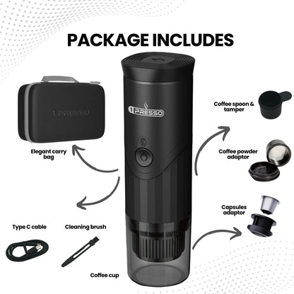 1Presso PRO advanced portable coffee maker with 1 year warranty — buy in UAE